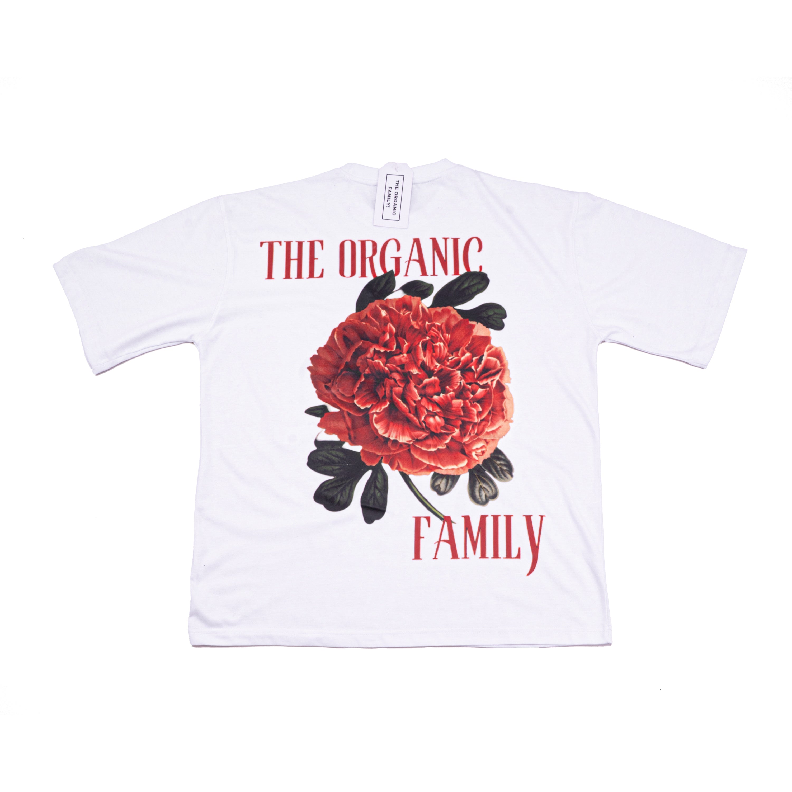 THE ROSE OF ROOTS TEE WHITE