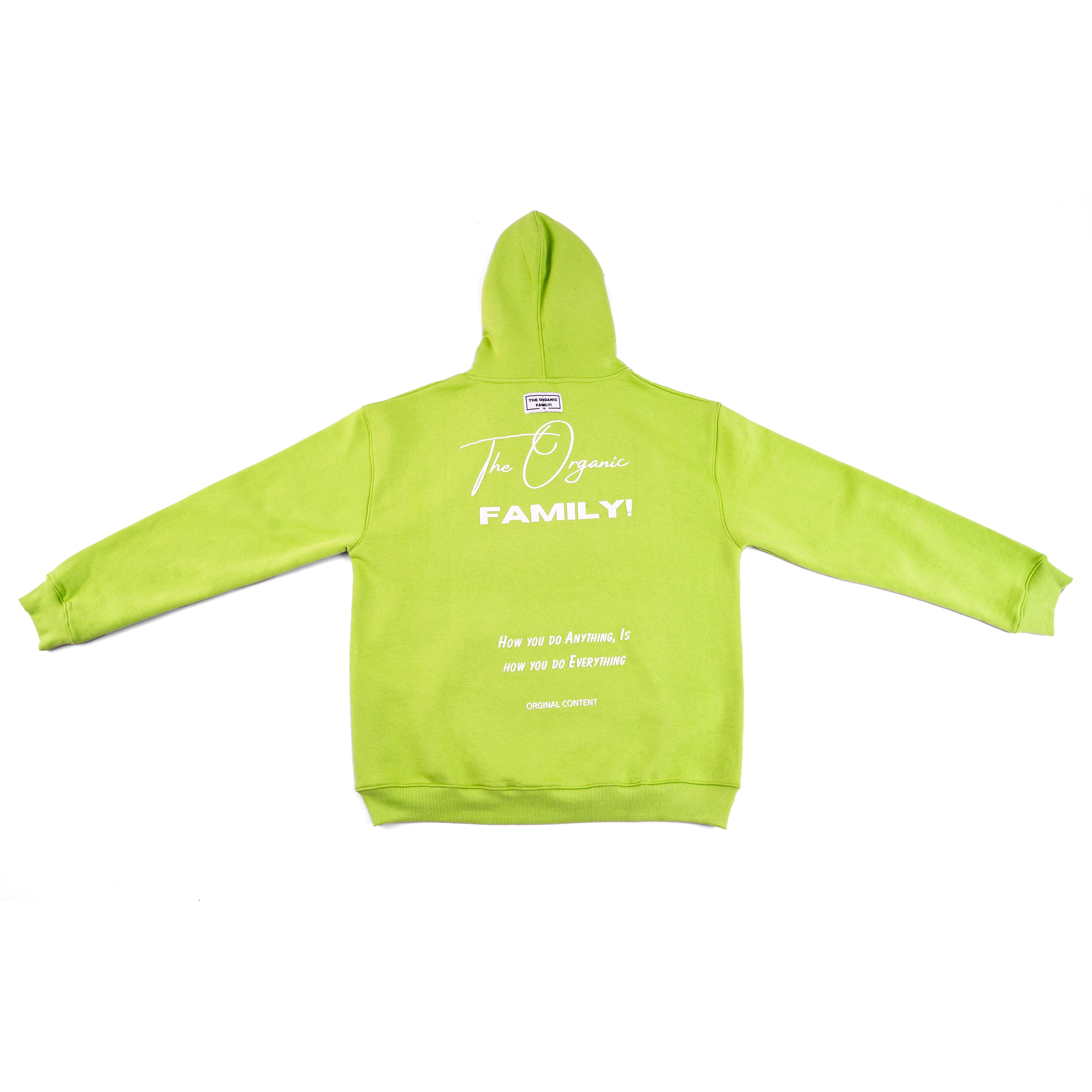 THE ORGANIC  CLASSIC HOODIE GREEN