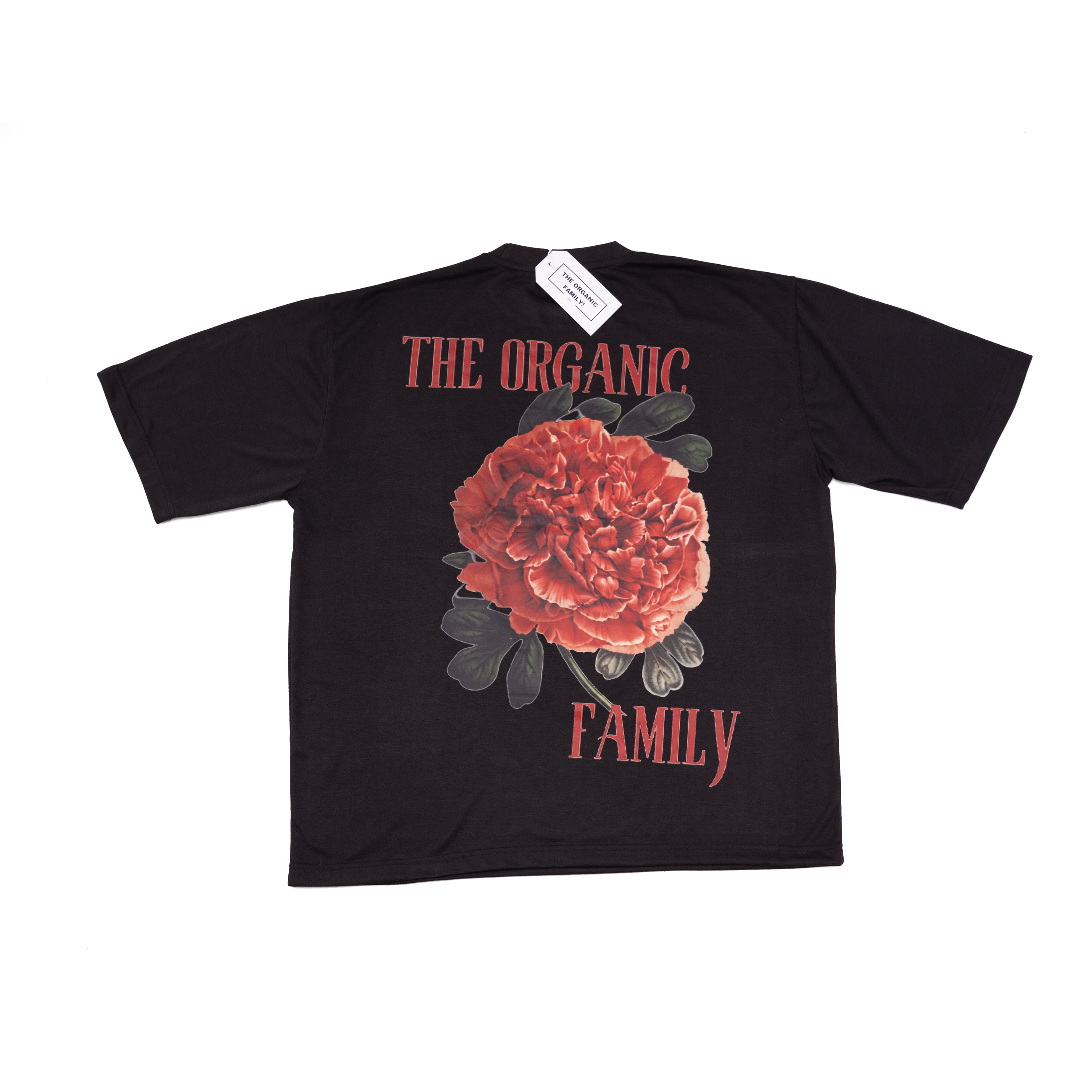 THE ROSE OF ROOTS TEE BLACK